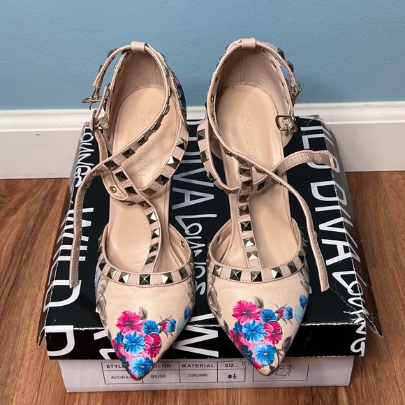 Floral heels - Picture 2 of 4